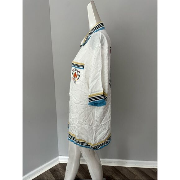 CASABLANCA Silk Short-Sleeve Shirt - Picture 8 of 11